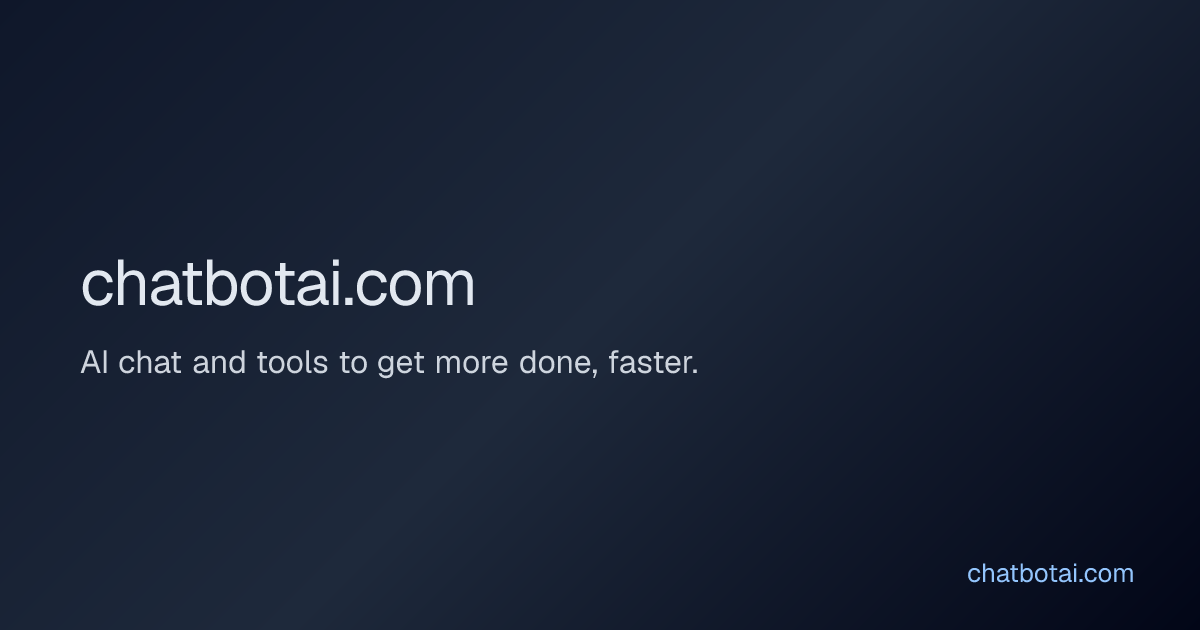 chatbotai.com